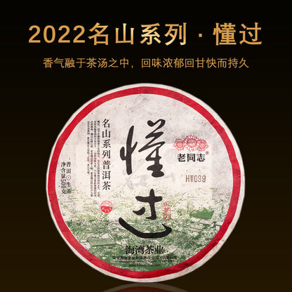 Knowing Village Mengku Ancient Tree 2022 Haiwan Puer Tea Raw Pu-erh Tea 500g