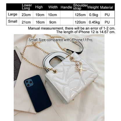 Bags Women Handbag Tote Bag Lady Crossbody Bags Purse Classic Square Clutches