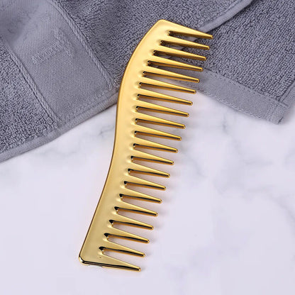 Women Hair Brush Plastic Wide Tooth Styling Combs Men Hairdressing Salon Toolkit