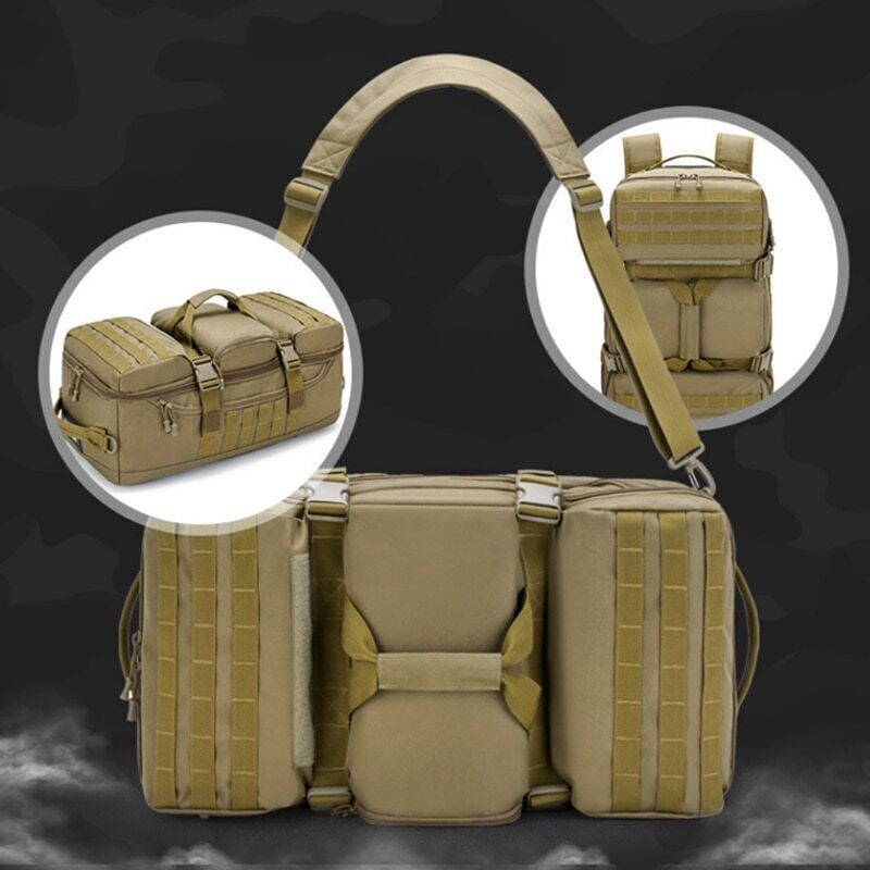 Travel Backpack Tactical Militari Bag Hiking Rucksack Nylon Shoulder Camping