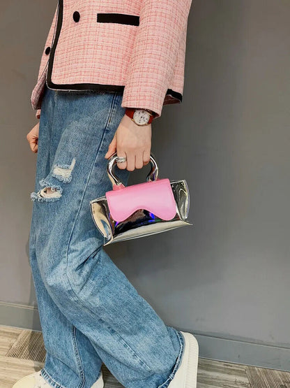 Ladies Small Square Bag Women's Handbags Shoulder Crossbody Messenger Bags