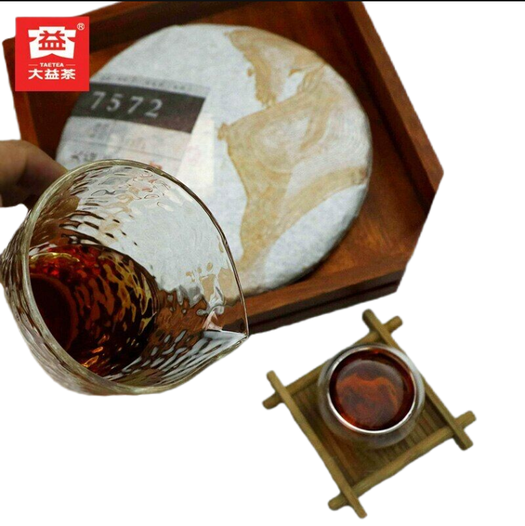 Puerh Tea Health Care 357g TAEDayi 7572 Shu Chinese 100% Authentic -