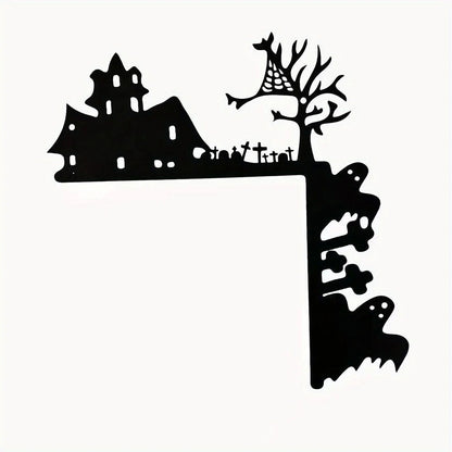 1pc, Halloween Party Door Hanging Door Corner Art, Decorative Ornaments