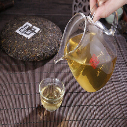 357g Cha Puer Moon White Pu-erh Tea Cake Dr. Puer Tea Moonlight Beauty Healthy