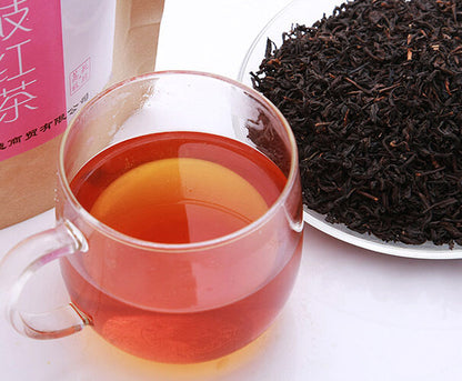 Chinese Tea Fruit Litchi Black Tea Loose Tea Keemun Lichee Black Tea-