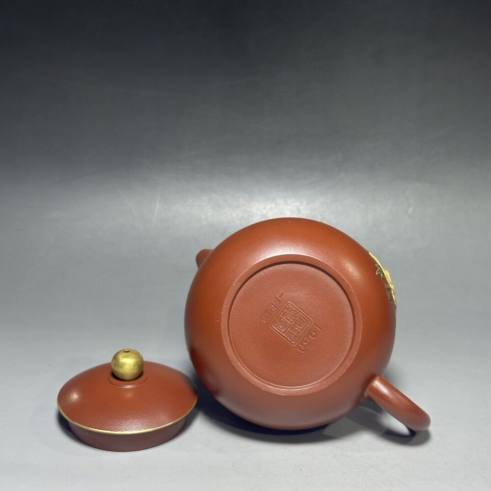 vintage chinese yixing purple clay teapot zisha ceremony teaware collection rare