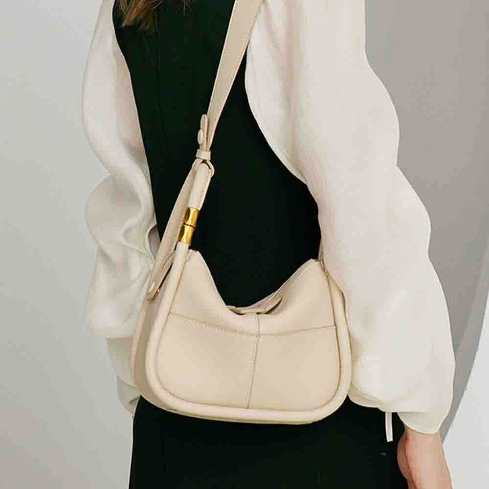 2023 Winter Genuine Leather Shoulder Bag Real Leather Handbag Ladies Bag