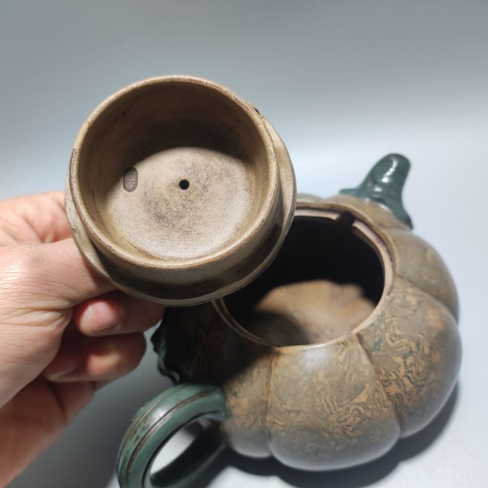 Vintage China Yixing Purple Clay Teapot Zisha Ceremony Nice Plum Blossom Teaware