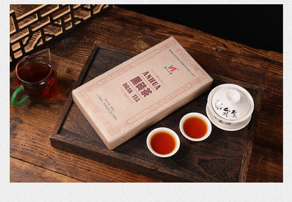 1000g Hunan Anhua black tea black brick tea old original leaf black brick tea