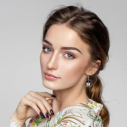 PAGOW 96Pcs Earring Hoop Jewelry Making, Hypoallergenic Teardrop Silver