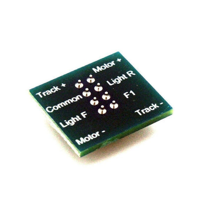 10pcs Dcc 8 Pin Nem652 Sockets + Solder Tabs for Model Railway Trains N Laisdcc