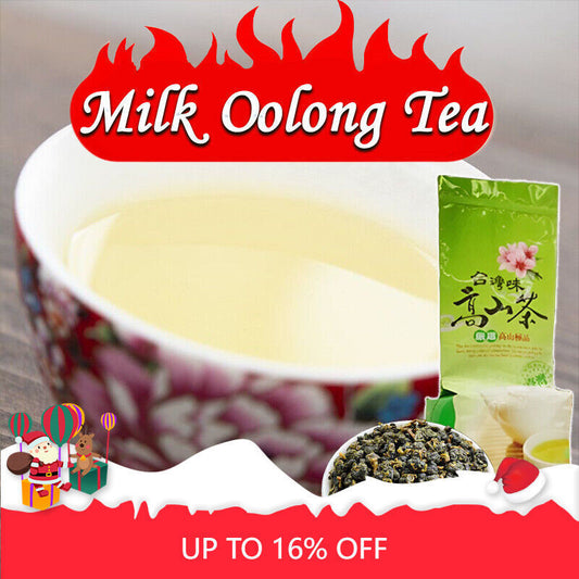 Milk Oolong Tea Loose Leaf Tea Organic Taiwan Jin Xuan Milk Oolong Tea 250g