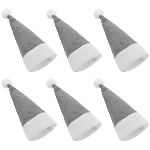 DOITOOL 24pcs Christmas Cutlery Set Tableware Bag 12x6x0.5cm, Grey