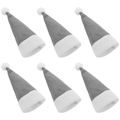 DOITOOL 24pcs Christmas Cutlery Set Tableware Bag 12x6x0.5cm, Grey