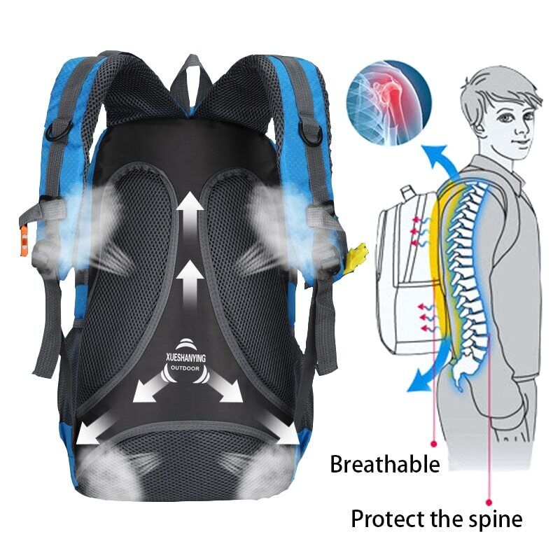 Backpack Men Travel Bag Pack Hiking Back Outdoor Backpacks Nylon Sport Bags