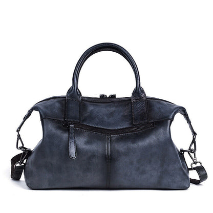 Luxury Hobo Women's Bags, Retro Top Cow Leather Handbag, Tote Sling Shoulder Bag