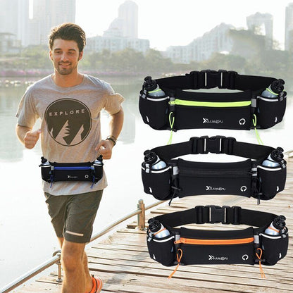 Pocket Running Belt Running Waist Bag Phone Sports Woman Pack Water Bottle