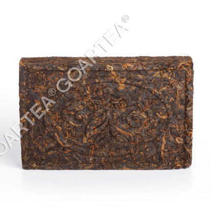 250g Yunnan Pu'er Puer puerh Ripe Brick Tea Bulang Mount Aged Golden Bud