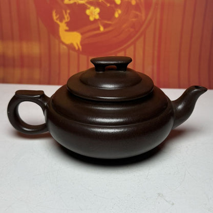 Vintage Chinese Yixing Purple Clay Teapot Zisha Ceremony Gift Teaware Exquisite