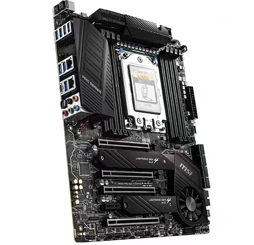 MSI TRX40 PRO 10G supports 3960X 3970X 3990X CPU MSIAMD motherboard