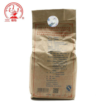 Three Cranes Sanhe 2015 Loose Liupao Tea Dark Tea 2301 Aged Teas 250g