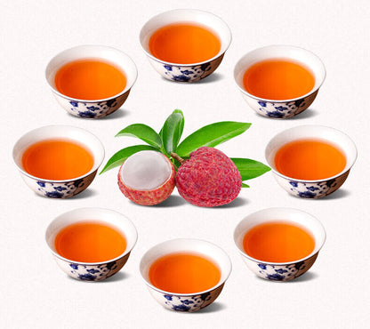 FuJian WuYiShan black tea "Zheng Shan Xiao Zhong" Lychee aroma FeiZiXiao tea tee