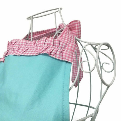 Women Retro Aprons 70x70cm Cotton Plus Size Vintage Cooking Kitchen Cleaning Bib