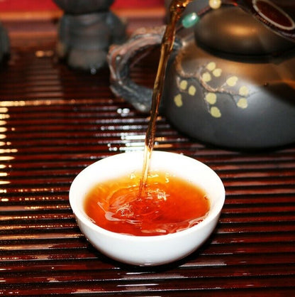 MengHai TeJi Puerh tea cooked pu'erh Ripe tea ChenXiang Fragrant Puerh tea