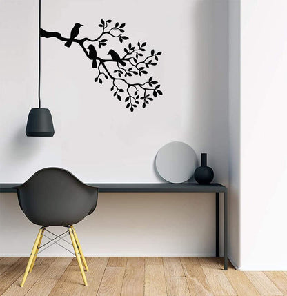Metal Wall Art, Metal Birds Art,Metal Wall Decor,Birds on Branch,Birds Sculpture