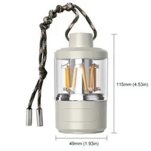 Led Outdoor Camp Lights 1800mah Battery Camping Lantern 4 Dimmable Light Modes