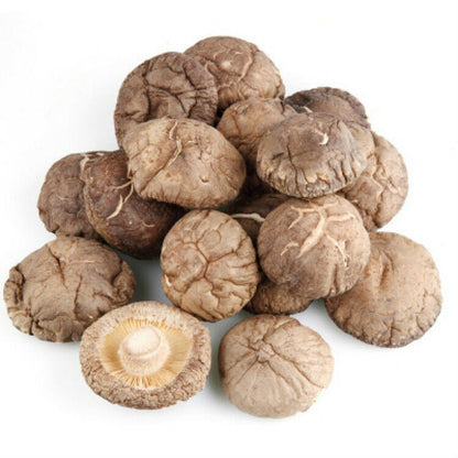 250g Chinese Dried Mushroom 4-5cm Glossy Mushroom Fujina Winter Dried Shiitake