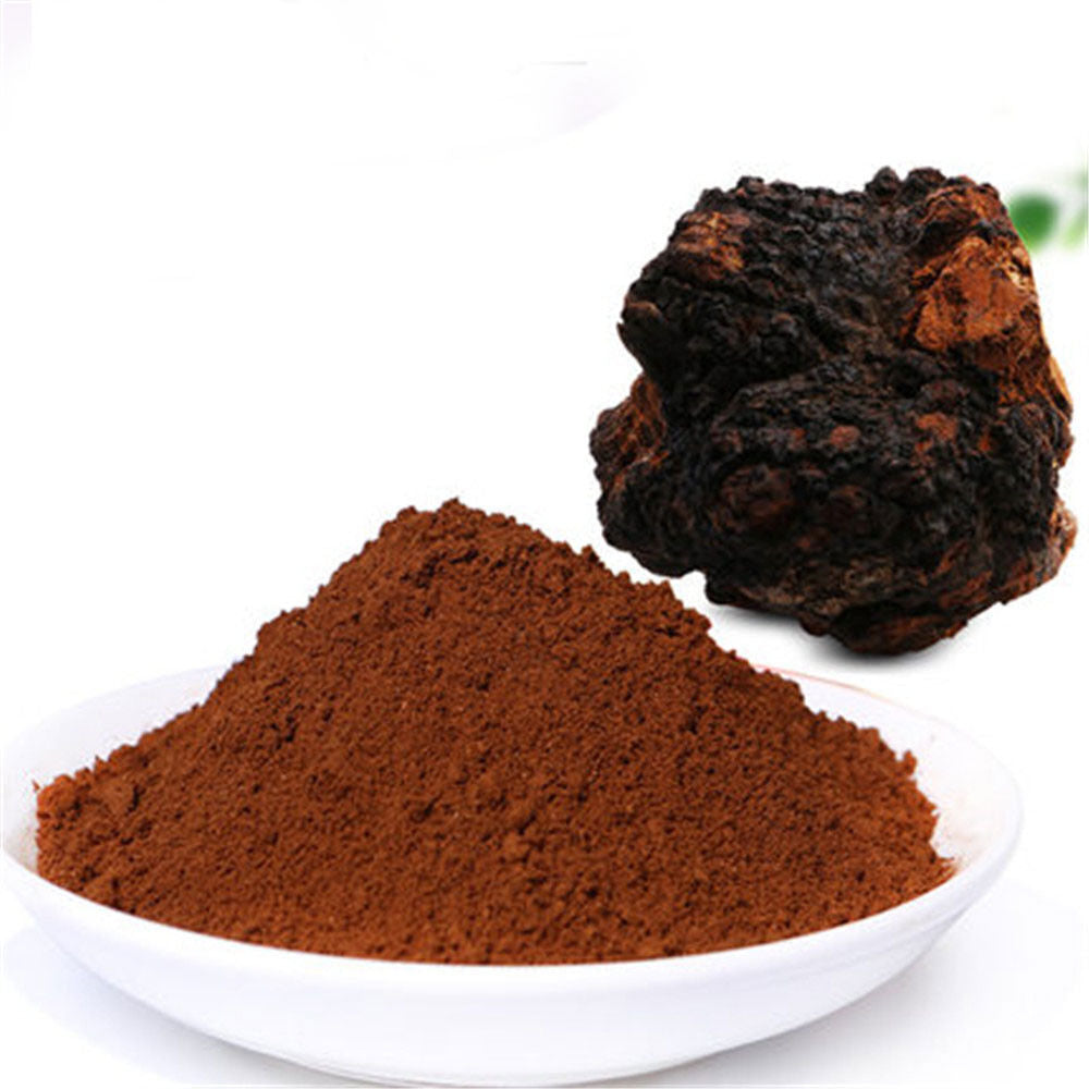 Siberian Chaga Mushroom250g Extract Powder Wild Organic Premium Tea Fungus Hot