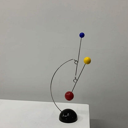 Dynamic Sculptures Decorations Metal Acrylic Mobiles Calder Desk Balance Device