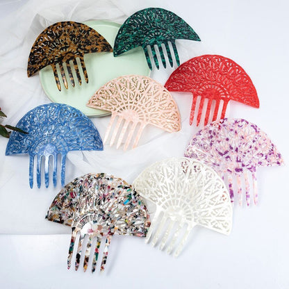 Women Hair Accessories Classic Combs Flamenco Dancers Jewelry Hairpins 18.5x16cm