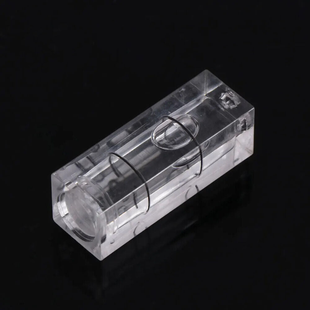 Bubble Spirit Level 5Pcs Universal VIAL Square Tripod Measuring Tools 10x10x29mm