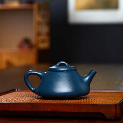 180ml Hand Carved Tea Pot Certificate Paper Yixing Zisha Tianqing Clay Shipiao