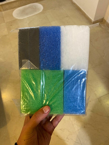 Compatible Aquarium Filter Sponge Set Juwel Compact Bioflow 3.0/M Tank Accessory