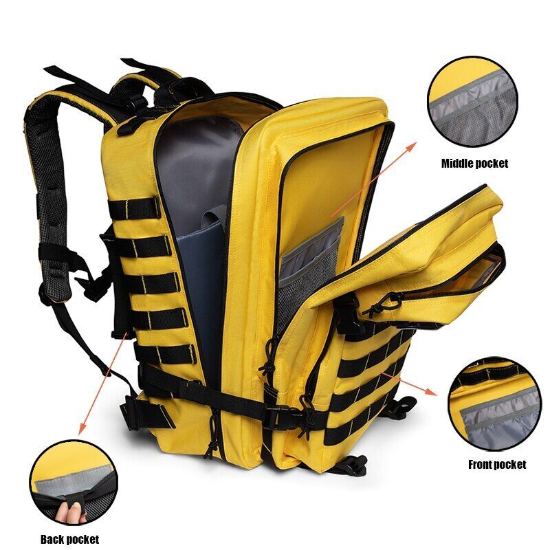 50L Military Tactical Backpack Hiking Backpack Camping Man/Woman Bag Army