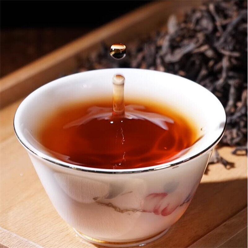 Aged Puerh Tea Old Tree Tea Leaves Fermented Pressed Puerh Ripe Tea Cake 357g