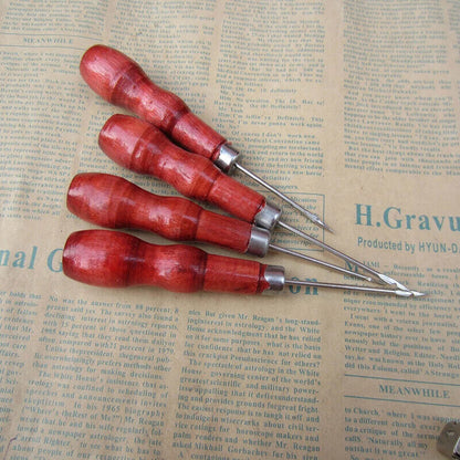 Simple Moxibustion Tool Moxa Stick Wooden Handle Awl Scraper