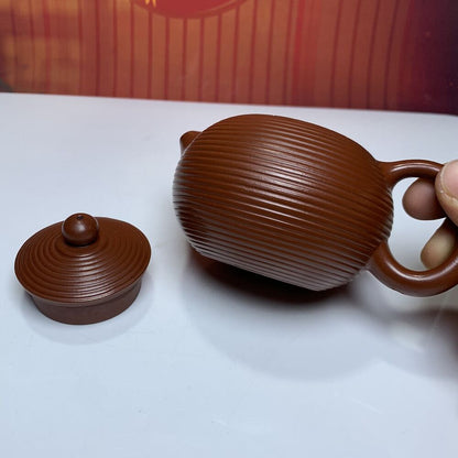 Vintage Chinese Yixing Purple Clay Teapot Zisha Ceremony Exquisite Teaware Small