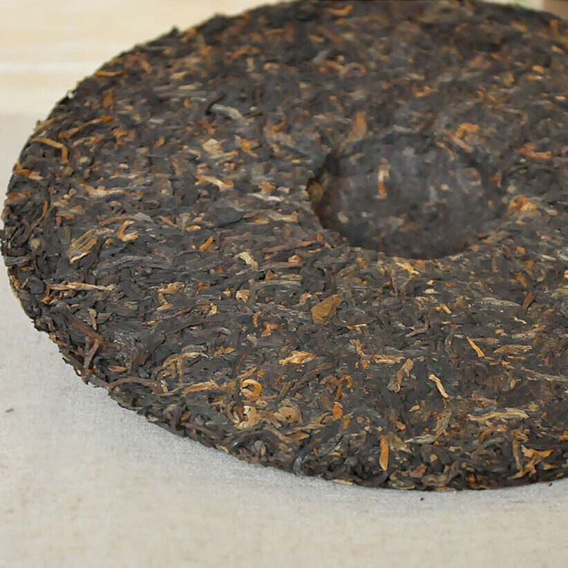 2015 Gao Shan Yun Xiang Pu-erh Cake Beeng TAETEA Dayi Ripe Puer Pu Erh 357g