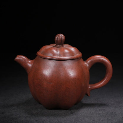 l-0Chinese Yixing Zisha Clay Handmade Exquisite Teapot （凌花 底款：邵友廷）