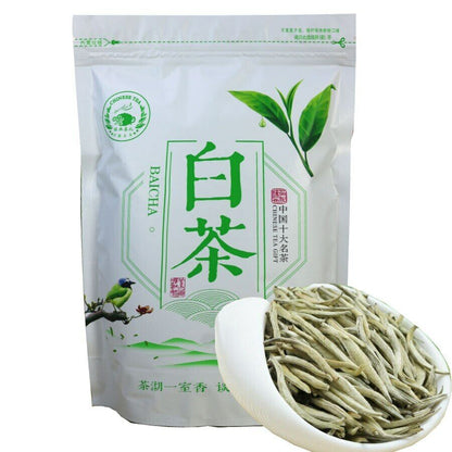 Spring Silver Needle White Tea Premium Bai Hao Yin Zhen Chinese Kungfu Tea