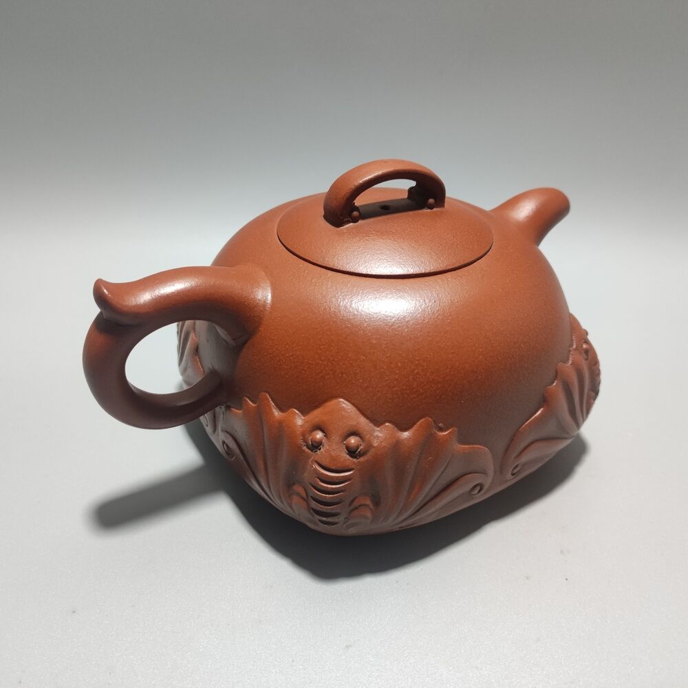 Vintage Chinese Yixing Purple Clay Teapot Zisha Ceremony Fashion Gift Teaware