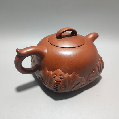 Vintage Chinese Yixing Purple Clay Teapot Zisha Ceremony Fashion Gift Teaware