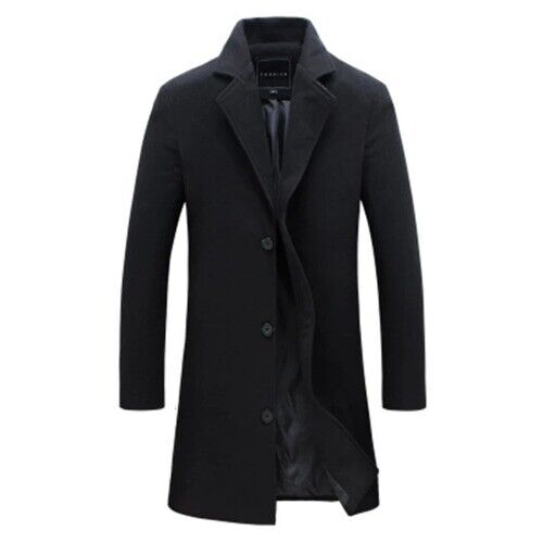 Men Jackets Men Slim Fits Coats Business Mens Long Winter Outwears