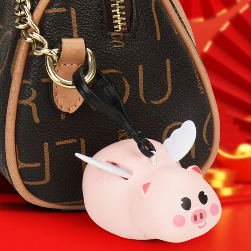 Cute Keychain Handbags Rabbit Pig Charm Animal Keyrings Bag Hanging Decoration