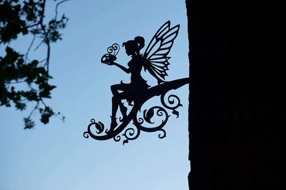Vine Fairy Decoration |Fairy Garden Art |Backyard Art | Tree Art |Silhouette Art