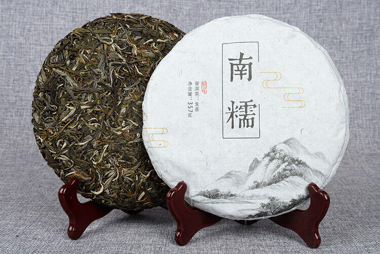 Yunnan Pu'er Raw Tea 357g Nannuo Raw Tea Cake Pu'er Raw Tea Cake 357g南糯生饼 普洱生茶饼